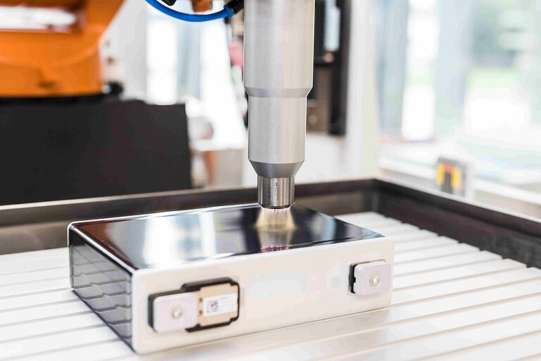 Battery treatment with Plasma